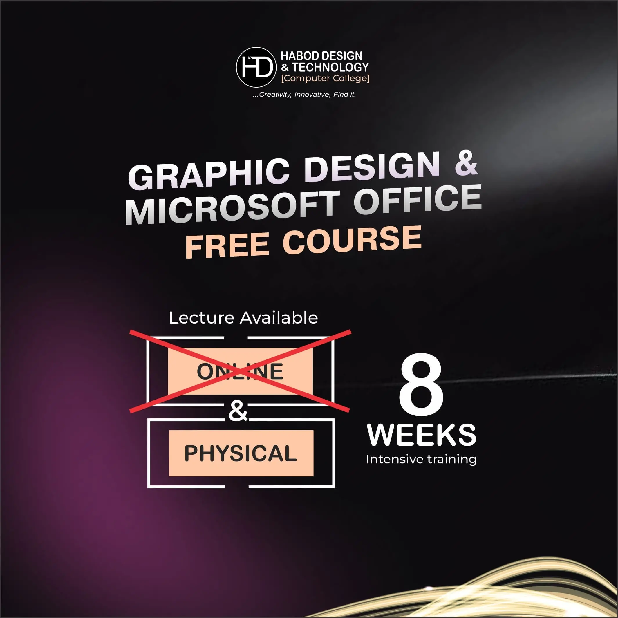 Learn Graphic Design and Microsoft Office for free in Sagamu, Ogun State
